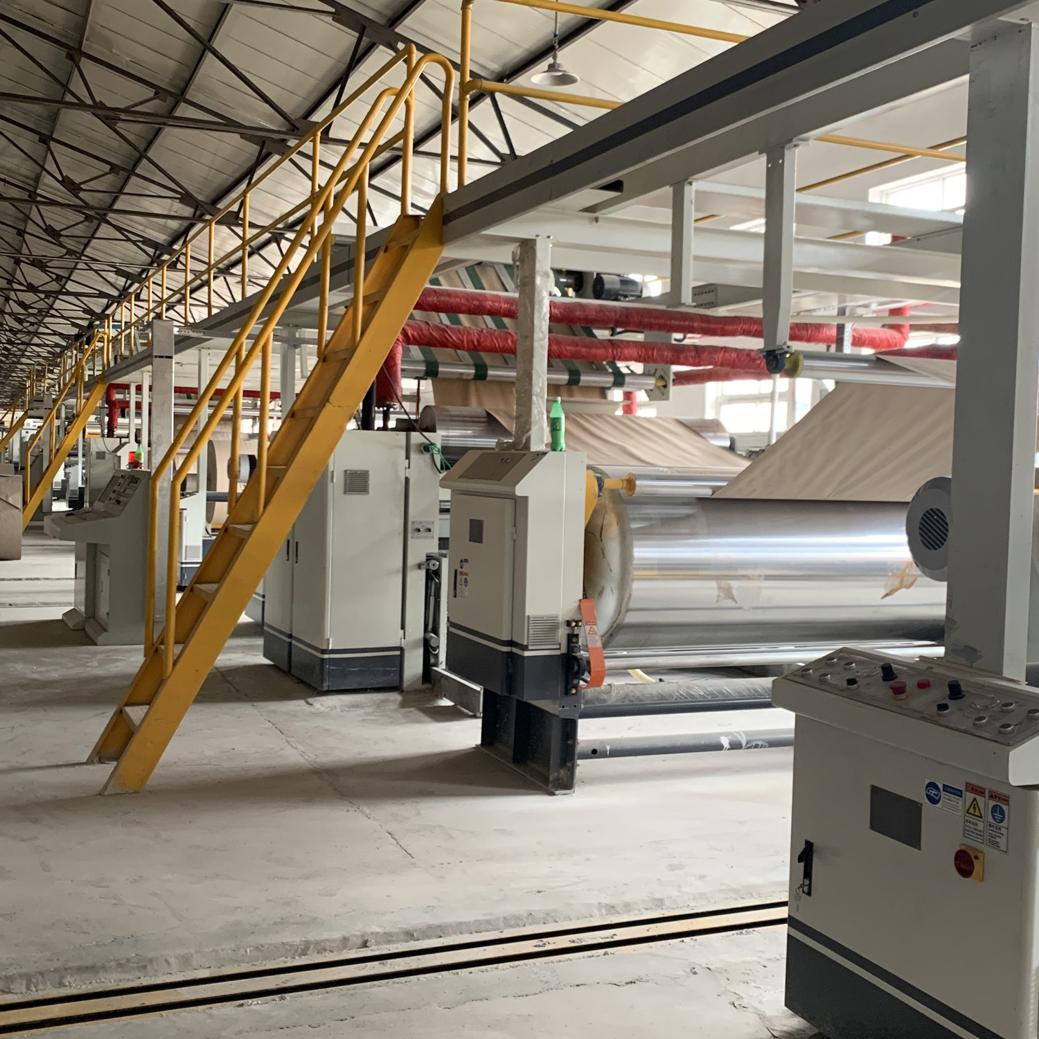 3/5/7 Layers corrugated board production line